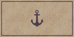 Big Anchor Vinyl Mat